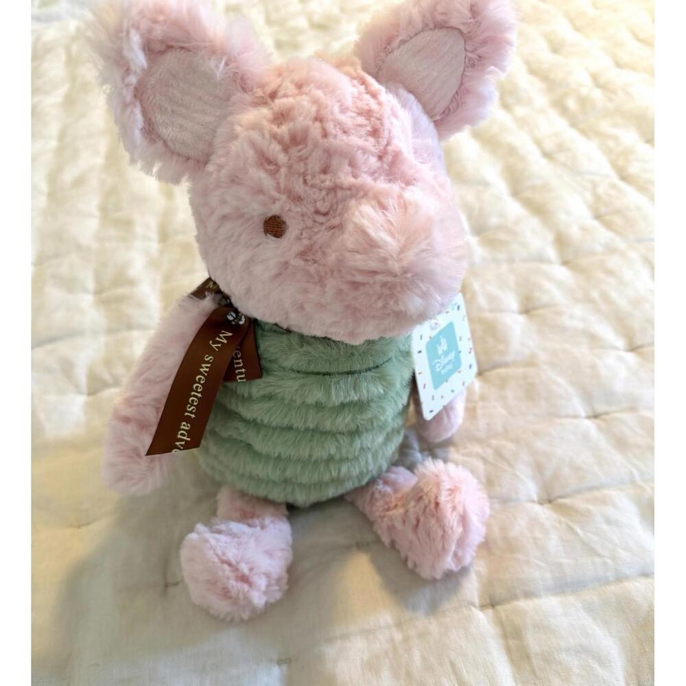 Disney Baby Classic Winnie The Pooh Plush Soft Piglet Stuffed Animal 11"